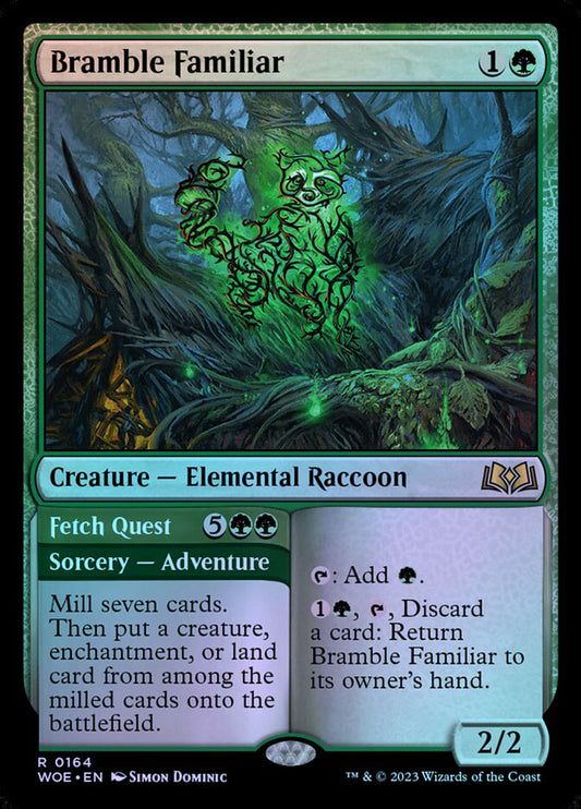 Bramble Familiar // Fetch Quest - Foil