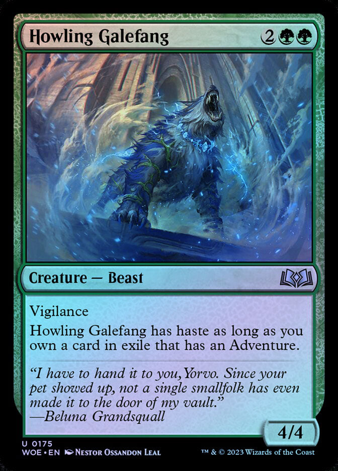 Howling Galefang - Foil