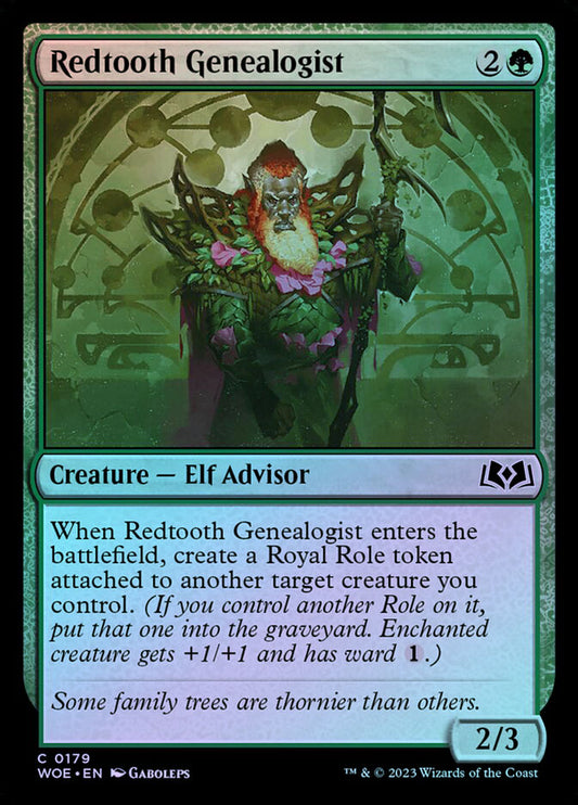 Redtooth Genealogist - Foil