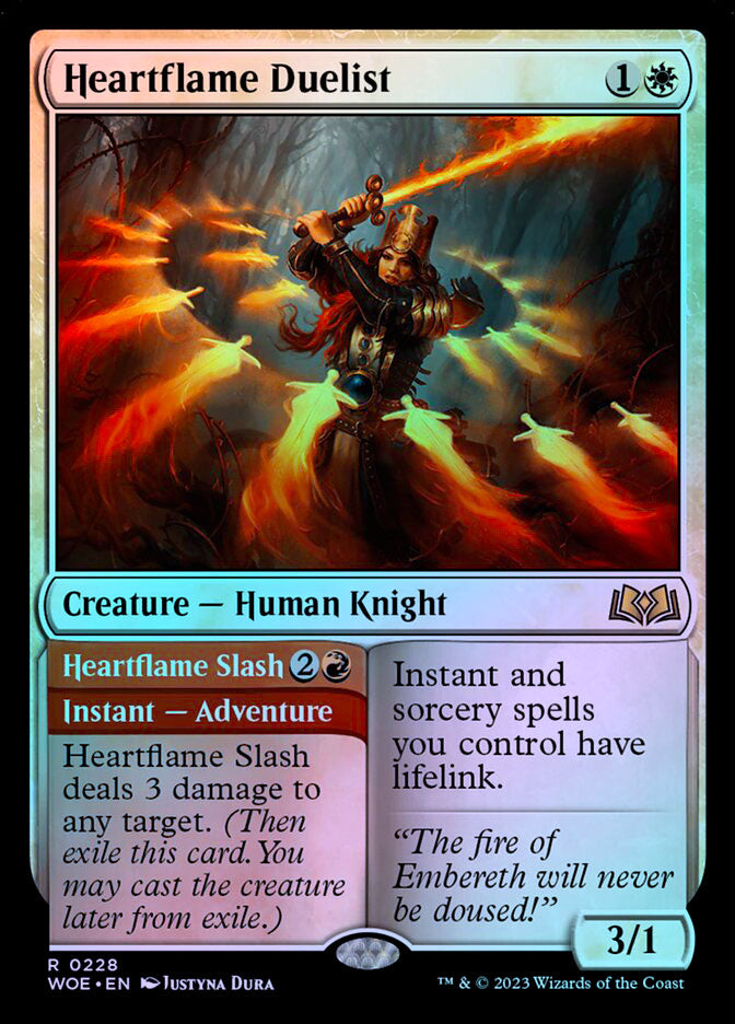 Heartflame Duelist // Heartflame Slash - Foil