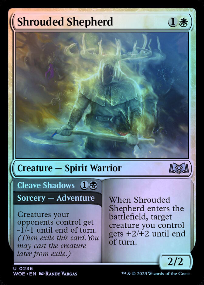 Shrouded Shepherd // Cleave Shadows - Foil