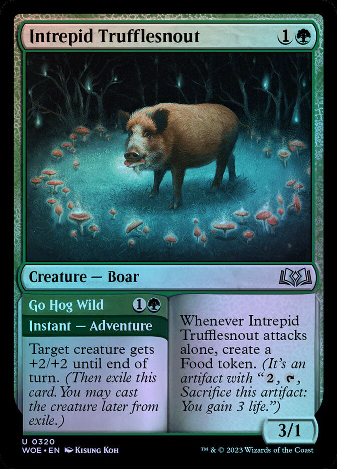 Intrepid Trufflesnout // Go Hog Wild - Foil