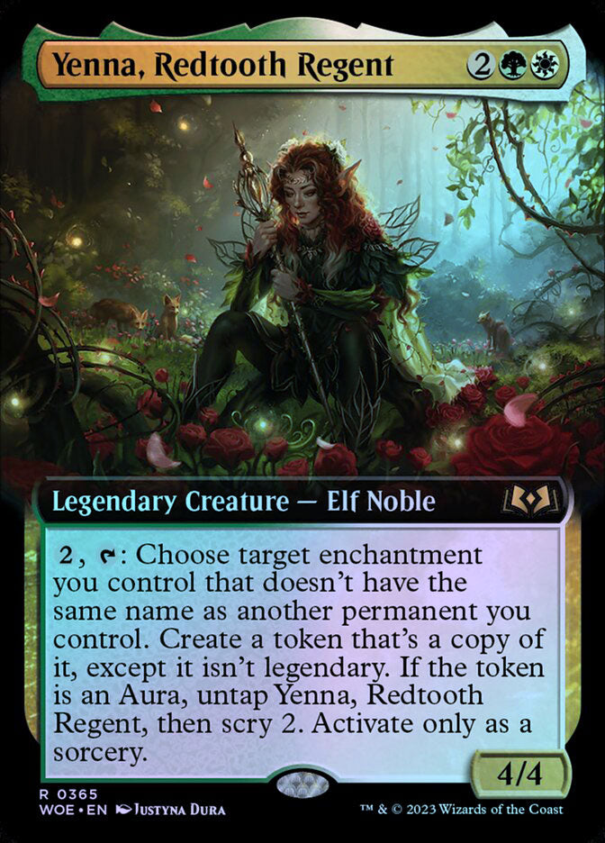 Yenna, Redtooth Regent (Extended Art) - Foil