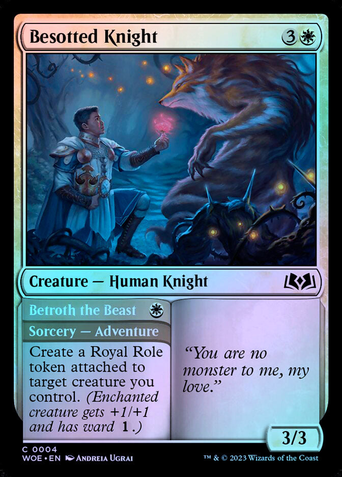 Besotted Knight // Betroth the Beast - Foil