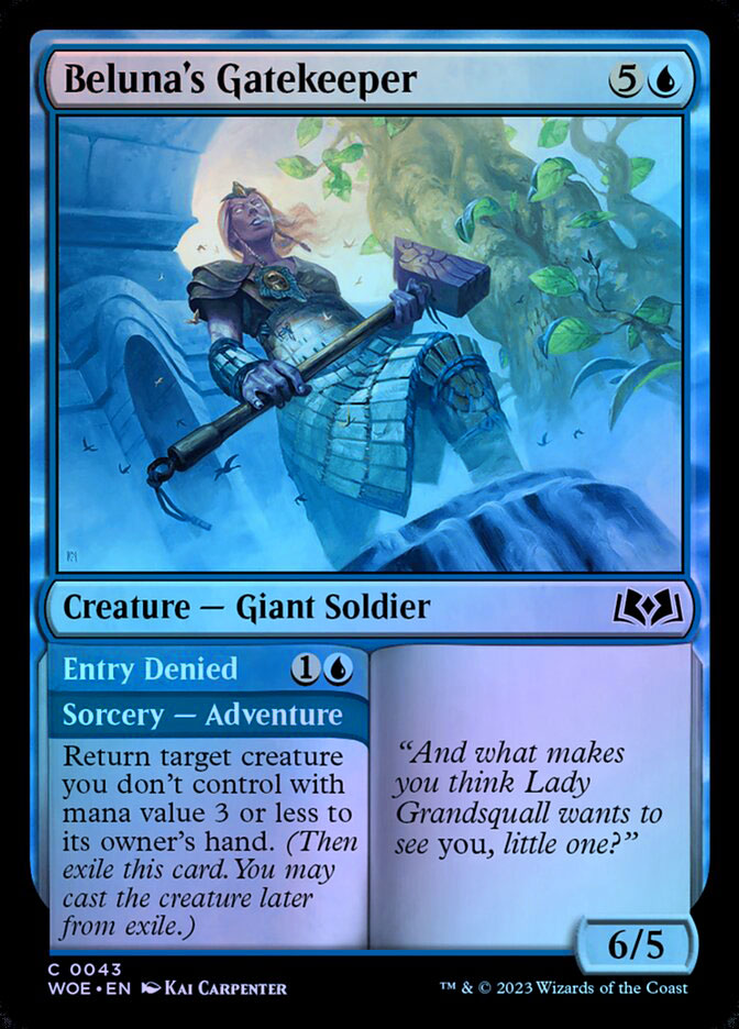 Beluna's Gatekeeper // Entry Denied - Foil