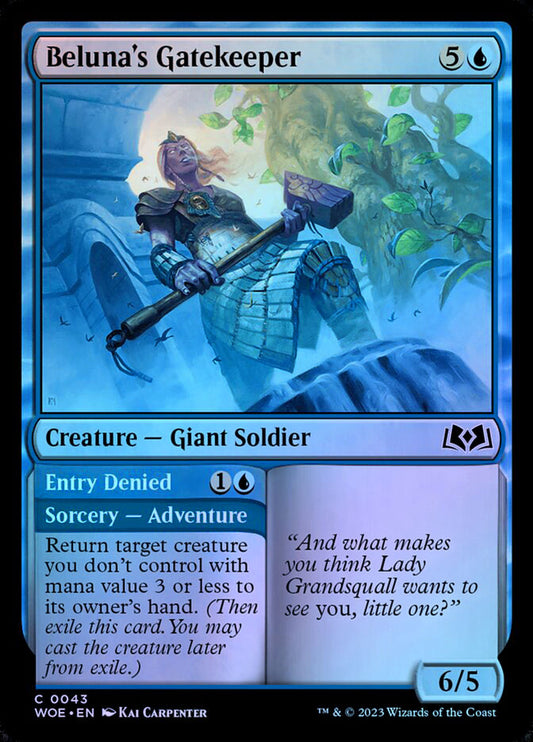 Beluna's Gatekeeper // Entry Denied - Foil