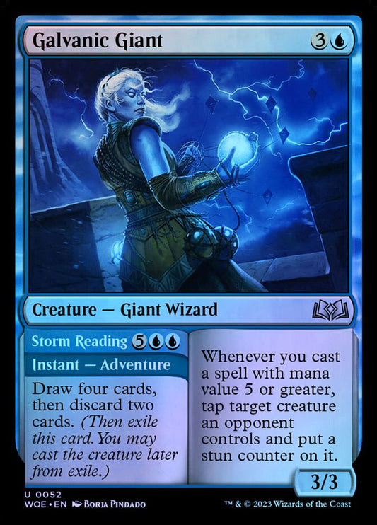 Galvanic Giant // Storm Reading - Foil