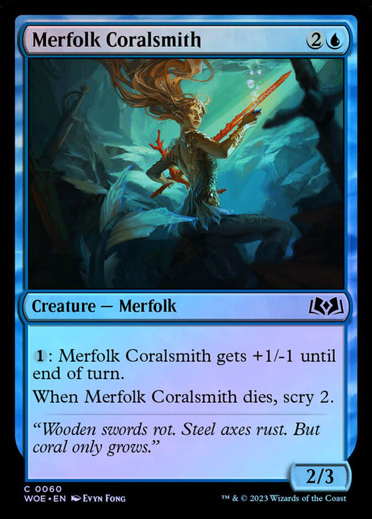 Merfolk Coralsmith - Foil