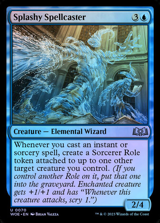 Splashy Spellcaster - Foil