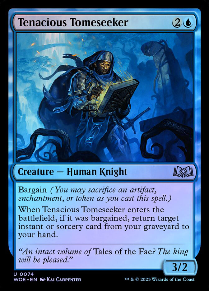 Tenacious Tomeseeker - Foil