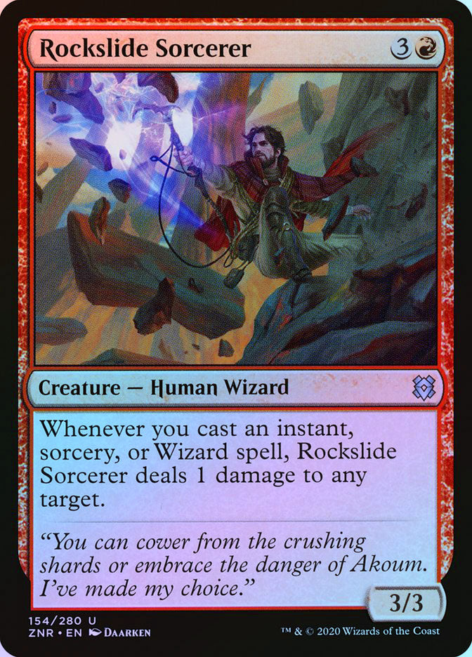 Rockslide Sorcerer - Foil